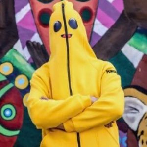 Official Fortnite Peely Hoodie Male M